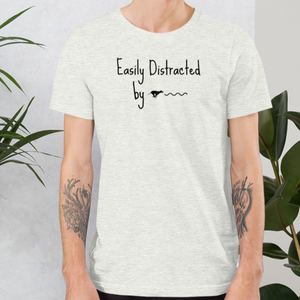 Easily Distracted by Lure Coursing T-Shirts - Light