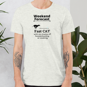 Fast CAT Weekend Forecast T-Shirts - Light