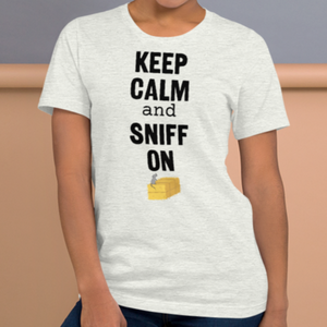 Keep Calm & Sniff On Barn Hunt T-Shirts - Light