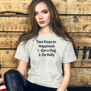 2 Steps to Happiness - Rally T-Shirts - Light