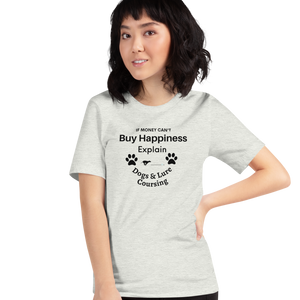 Buy Happiness w/ Dogs & Lure Coursing T-Shirts - Light