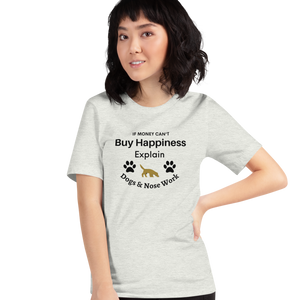 Buy Happiness w/ Dogs & Nose Work T-Shirts - Light