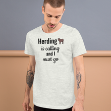 Load image into Gallery viewer, Cattle Herding is Calling T-Shirts - Light
