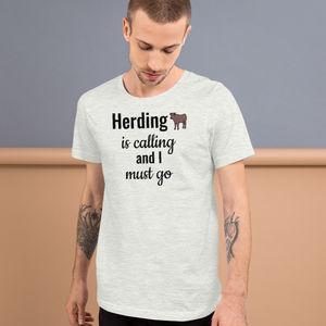 Cattle Herding is Calling T-Shirts - Light