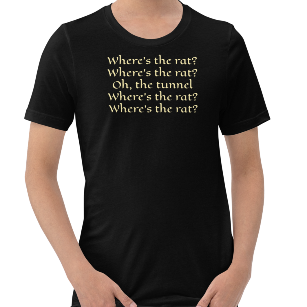 Where's the Rat Barn Hunt T-Shirts - Dark