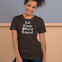 Load image into Gallery viewer, Eat Sleep Sheep Herd Repeat T-Shirts - Dark
