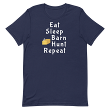 Load image into Gallery viewer, Eat Sleep Barn Hunt Repeat T-Shirts - Dark
