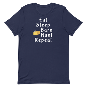 Eat Sleep Barn Hunt Repeat T-Shirts - Dark