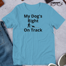 Load image into Gallery viewer, Right on Track T-Shirts - Light
