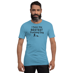 Bestest Tracking Dog T-Shirts - Light