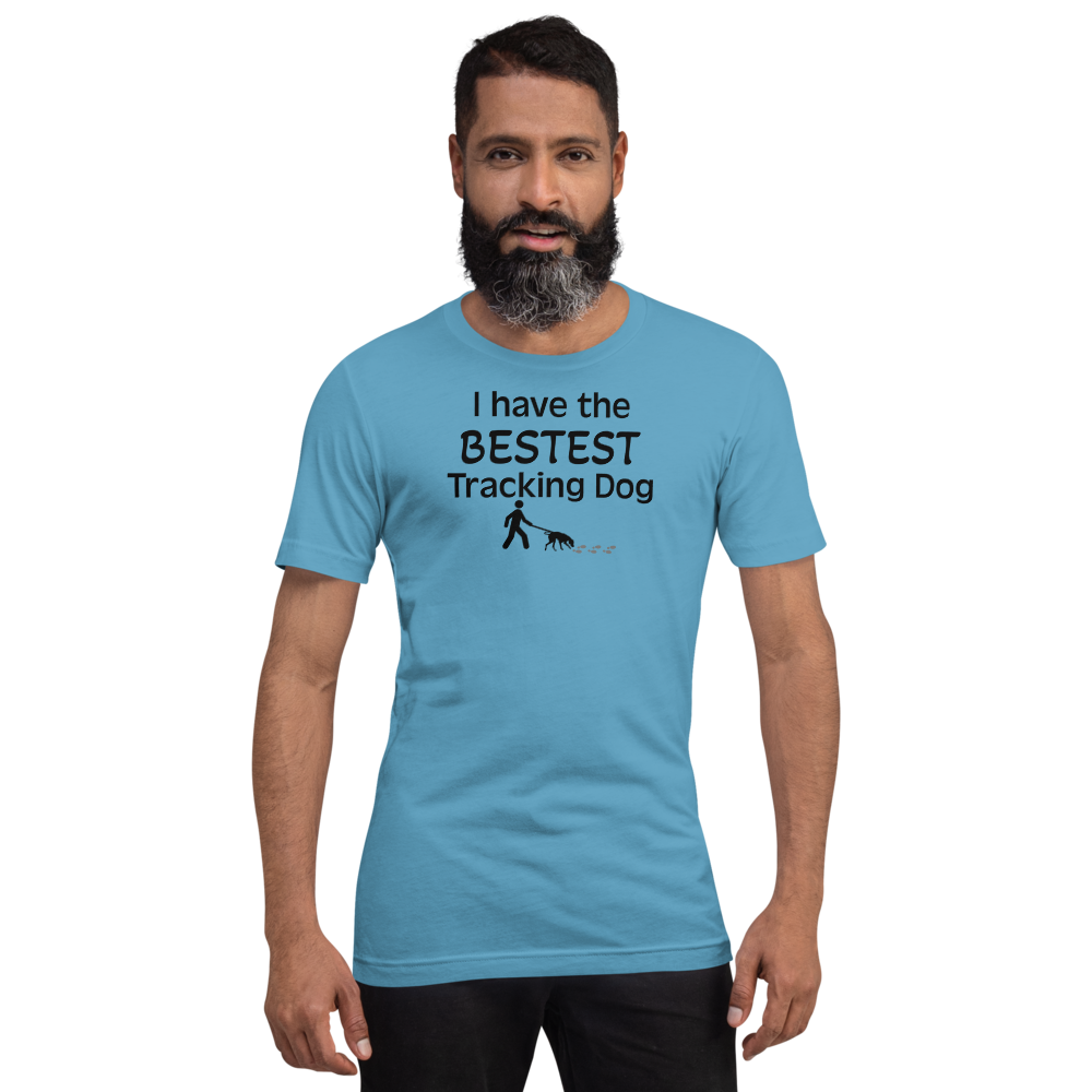 Bestest Tracking Dog T-Shirts - Light