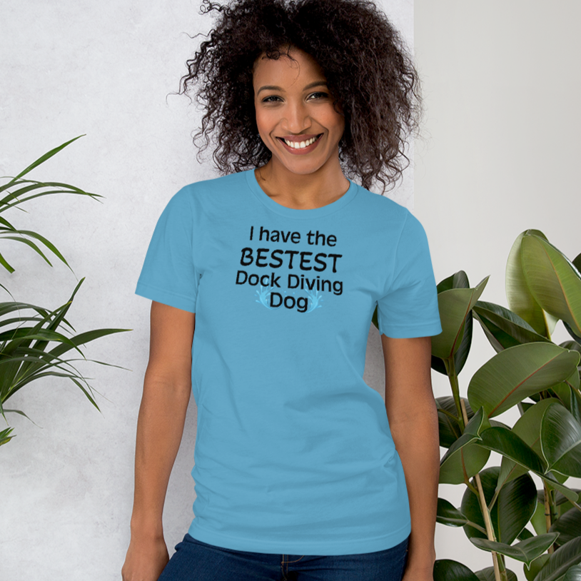 Bestest Dock Diving Dog T-Shirts - Light