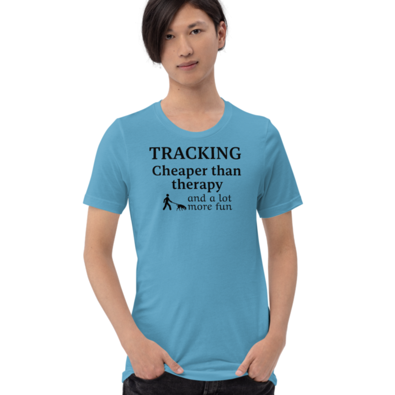 Tracking Cheaper than Therapy T-Shirts - Light