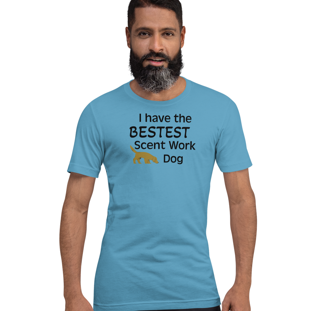 Bestest Scent Work Dog T-Shirts - Light