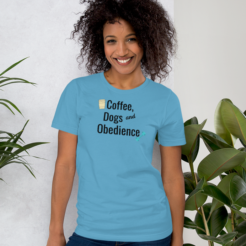 Coffee, Dogs & Obedience T-Shirts - Light