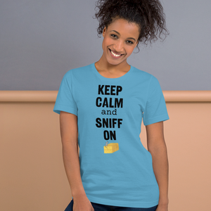 Keep Calm & Sniff On Barn Hunt T-Shirts - Light