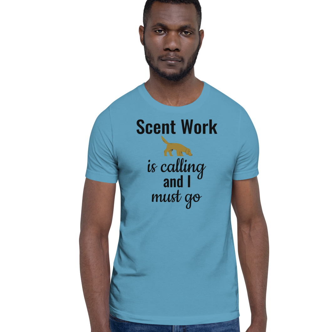 Scent Work is Calling T-Shirts - Light