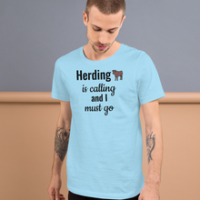 Load image into Gallery viewer, Cattle Herding is Calling T-Shirts - Light
