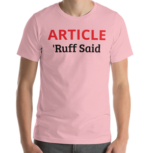 Ruff Article Tracking T-Shirts - Light