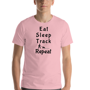 Eat Sleep Track Repeat T-Shirts - Light