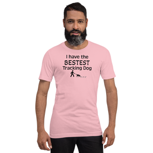 Bestest Tracking Dog T-Shirts - Light