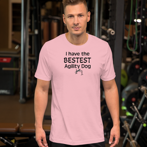 Bestest Agility Dog T-Shirt - Light