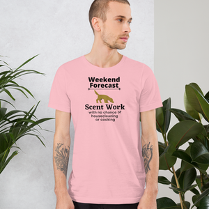 Scent Work Weekend Forecast T-Shirts - Light