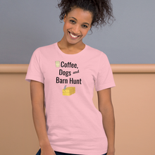 Load image into Gallery viewer, Coffee, Dogs &amp; Barn Hunt T-Shirts - Light
