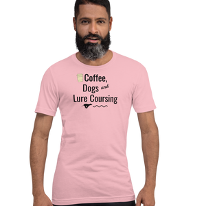 Coffee, Dogs & Lure Coursing T-Shirts - Light