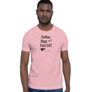 Coffee, Dogs & Fast CAT T-Shirts - Light