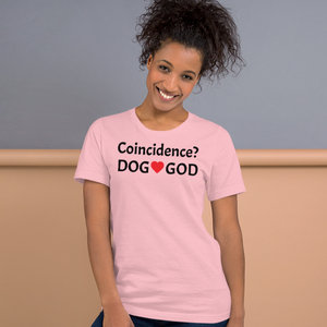 Coincidence Dog - God T-Shirts- Light