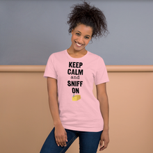 Load image into Gallery viewer, Keep Calm &amp; Sniff On Barn Hunt T-Shirts - Light
