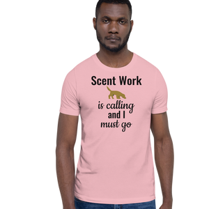 Scent Work is Calling T-Shirts - Light