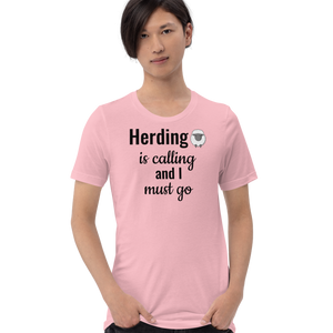 Sheep Herding is Calling T-Shirt - Light