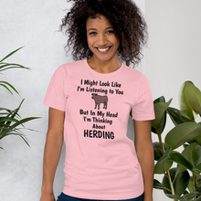 Load image into Gallery viewer, I&#39;m Thinking About Cattle Herding T-Shirts - Light
