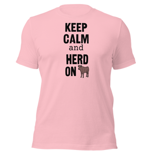 Keep Calm and Cattle Herd On T-Shirts - Light