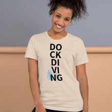 Load image into Gallery viewer, Stacked Dock Diving T-Shirts - Light
