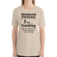 Load image into Gallery viewer, Tracking Weekend Forecast T-Shirts - Light
