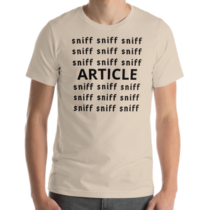 Sniff Sniff Article Tracking T-Shirts- Light