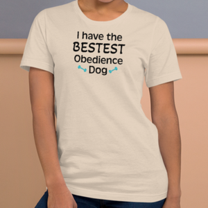 Bestest Obedience Dog T-Shirts - Light