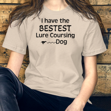 Load image into Gallery viewer, Bestest Lure Coursing Dog T-Shirt - Light
