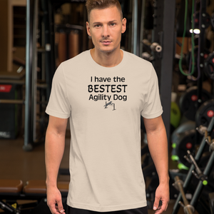 Bestest Agility Dog T-Shirt - Light