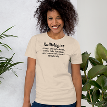 Load image into Gallery viewer, Dog Rally &quot;Ralliologist&quot; T-Shirts - Light
