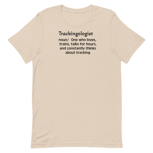 Dog Tracking "Trackingologist" T-Shirts - Light