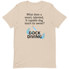 Load image into Gallery viewer, Dog Teaches Dock Diving T-Shirt - Light
