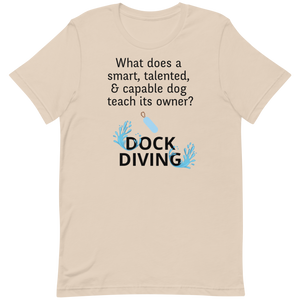 Dog Teaches Dock Diving T-Shirt - Light