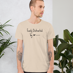 Easily Distracted by Lure Coursing T-Shirts - Light