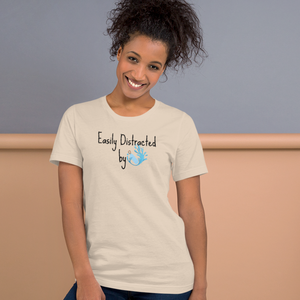 Easily Distracted by Dock Diving T-Shirts - Light