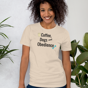 Coffee, Dogs & Obedience T-Shirts - Light