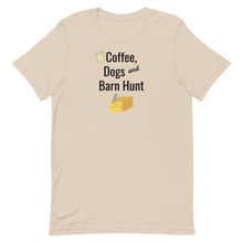 Load image into Gallery viewer, Coffee, Dogs &amp; Barn Hunt T-Shirts - Light
